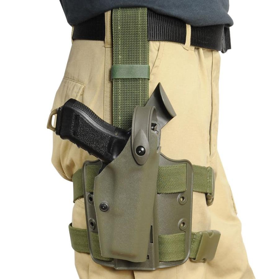 Safariland レッグホルスター GLOCK用 フルサイズ 6004-383 SLS 右用