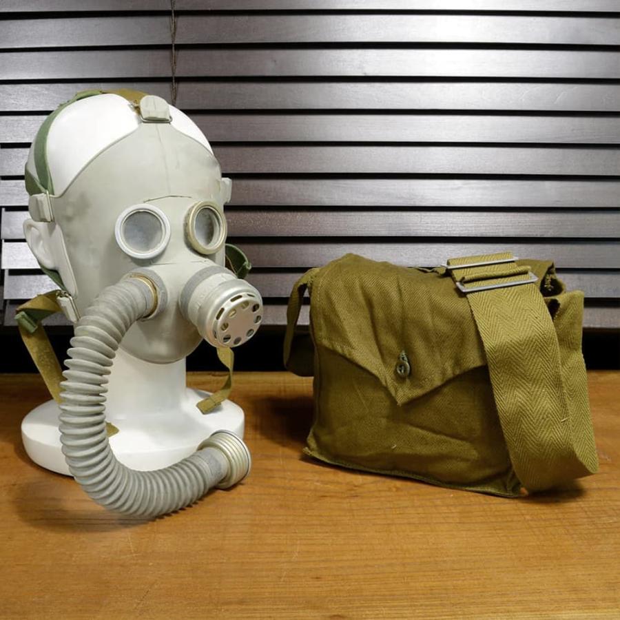 ロシア軍放出品 ガスマスク PDF-D 子供用 専用バッグ付き [ 可 ] ソ連