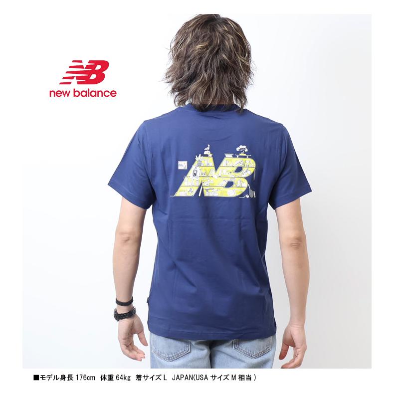 New Balance（ニューバランス） Bookshelf プリント 半袖Tシャツ
