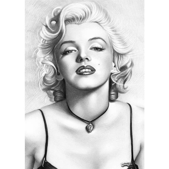 新品未開封未掲示品Marilyn Monroe モノクロ鉄製ポスター Marilyn