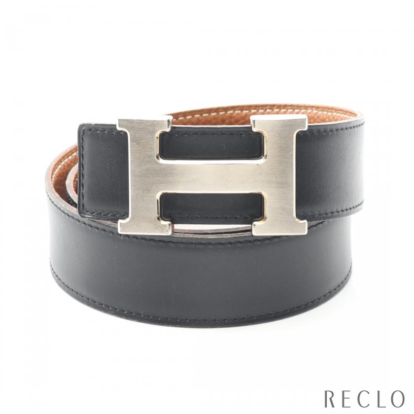HERMES（エルメス） コンスタンス Hベルト ベルト ボックスカーフ
