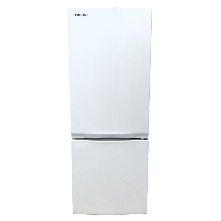 美品】東芝 GRP15BS(W) 2ドア冷蔵庫 自動霜取りモデル GR-W15BS
