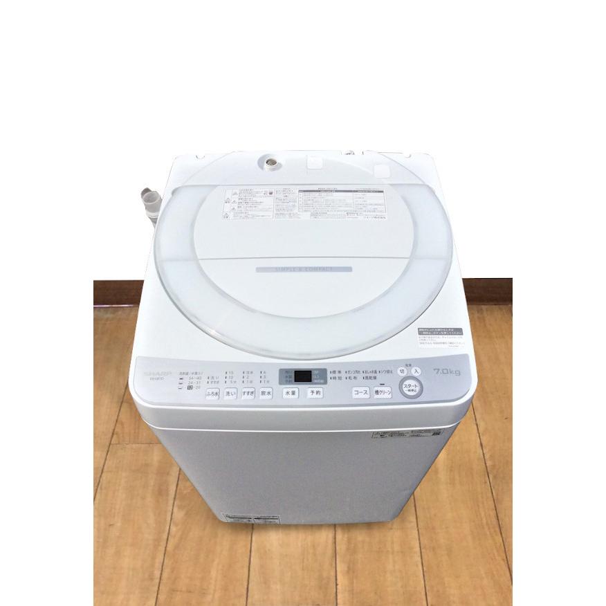 SHARP シャープ 縦型洗濯機 7kg ES-GE7D 2020年製 生活家電 シャープ縦