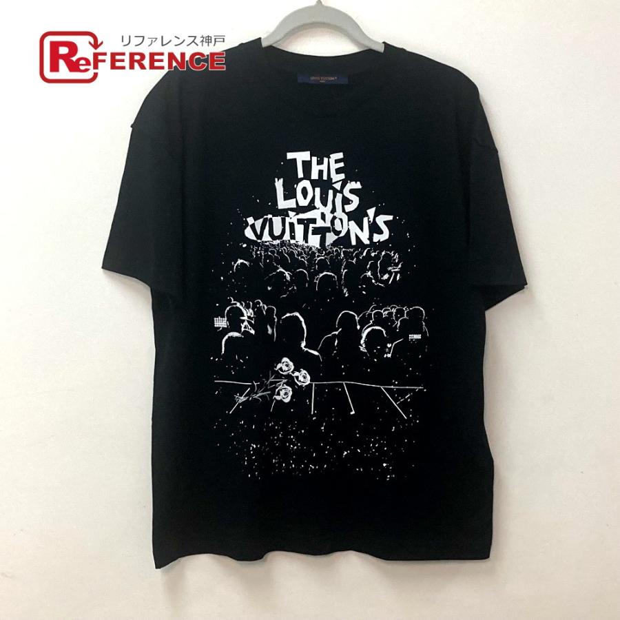 極美品即日発送人気ルイヴィトン tシャツ ヴァージルアブローブラック