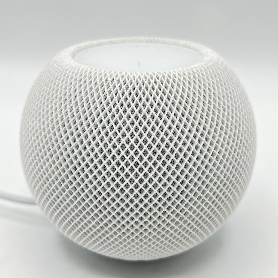 黄ばみ・ヘコミ無し】Apple Pod mini ホワイト APPLE HOMEPOD MINI
