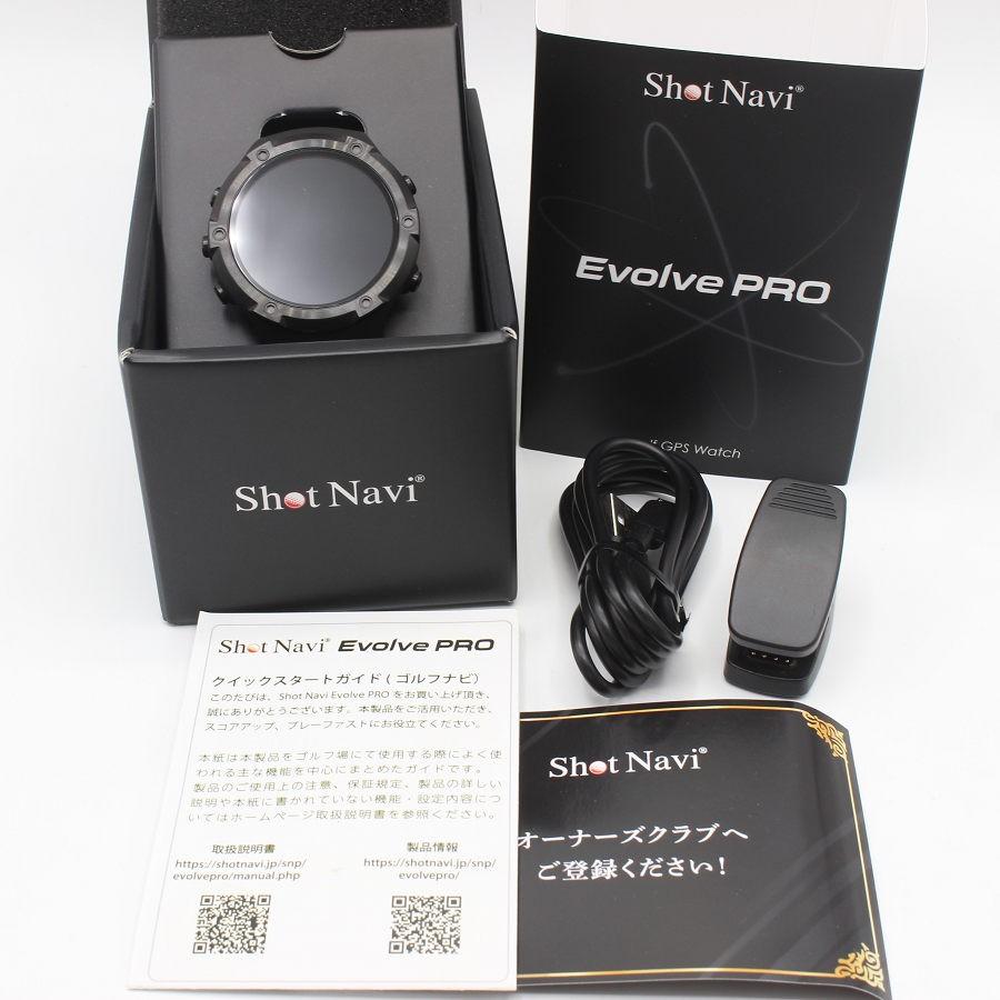 Shot Navi Evolve PRO Touch ブラック ※専用ケース付 ショットナビ