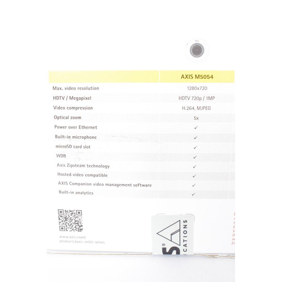 AXIS COMMUNICATIONS（アクシスコミュニケーションズ） 【新品】AXIS