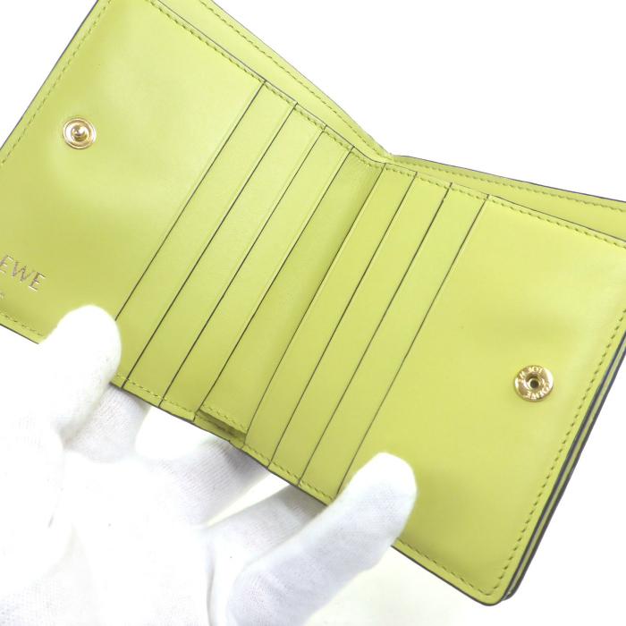 LOEWE（ロエベ） リピート アナグラム コンパクト ジップ ウォレット