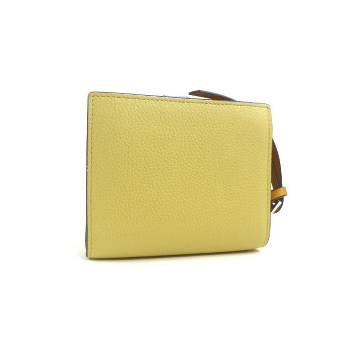 LOEWE（ロエベ） コンパクト ジップ ウォレット ストラップ 二つ折り