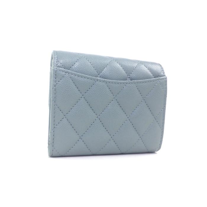 キャビアスキン シャネル （CHANEL） マトラッセ スモールウォレット