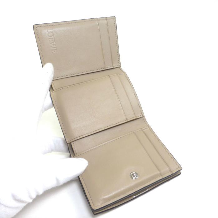LOEWE（ロエベ） アナグラム トライフォールド 6cc ウォレット