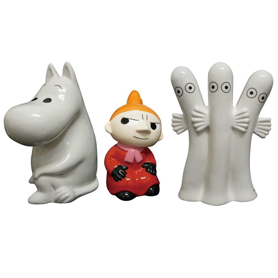 MOOMIN（ムーミン） 陶製ガーデンフィギュア リトルミイ ニョロニョロ