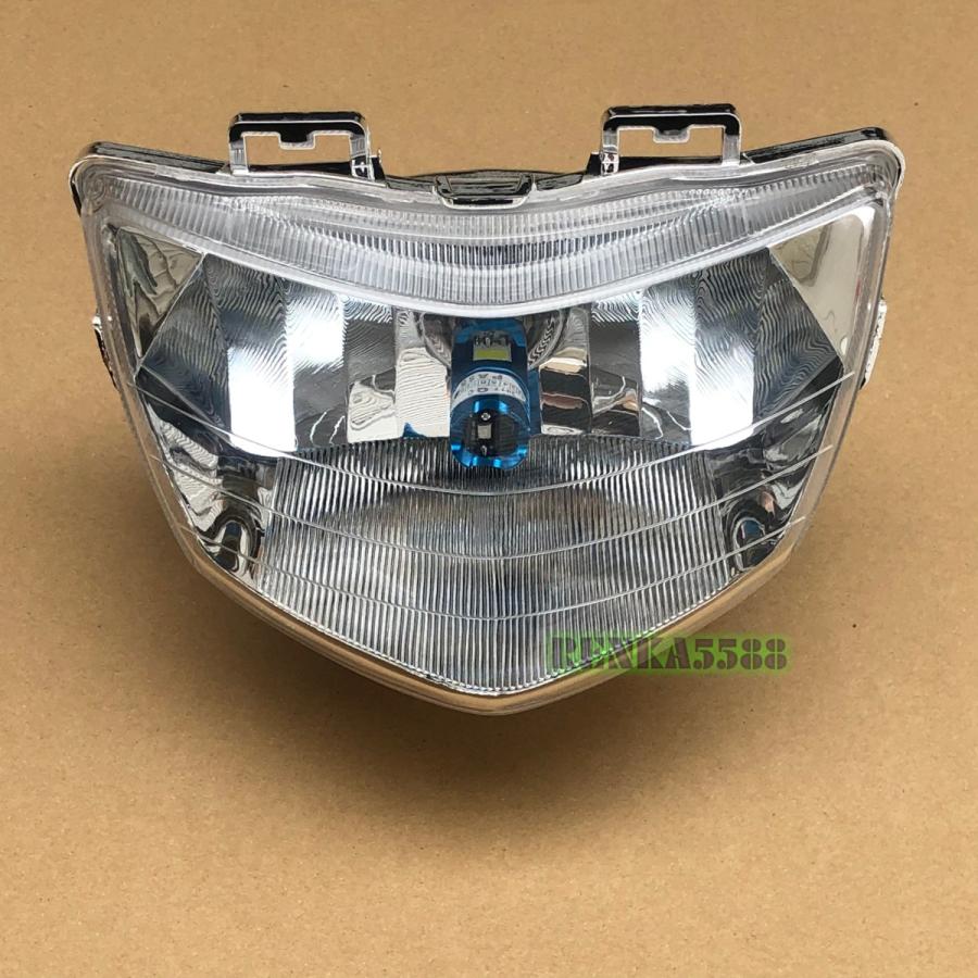 スズキ アドレスV125/G CF46A CF4EA ヘッドライト LED電球付き 社外品