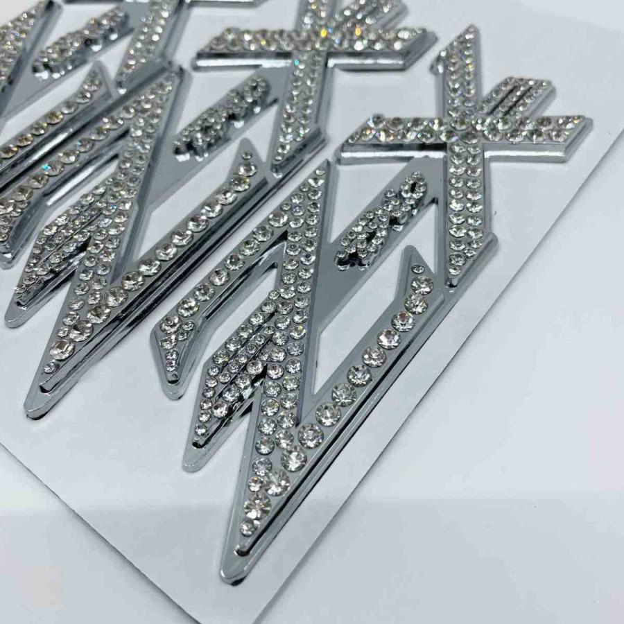 バイクエンブレム 星型 メタル製 セール ライブDio ZX AF35 クリスタル