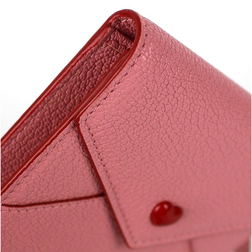 miu miu（ミュウミュウ） 財布 マドラス ラブ ピンク ハート