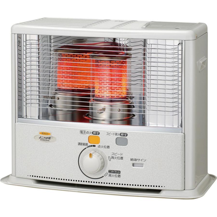 石油ストーブ（木造8畳/コンクリート10畳まで エレガンスホワイト