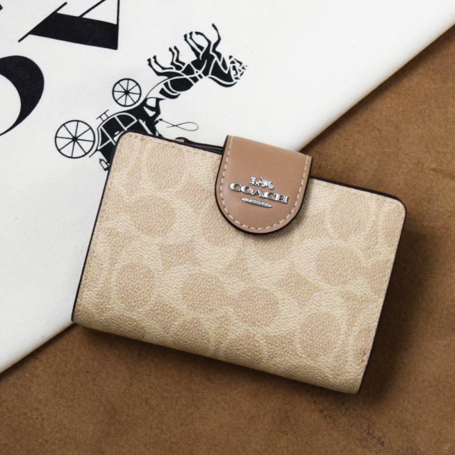 COACH（コーチ） 特価 財布 レディース 二つ折り アウトレット 折財布
