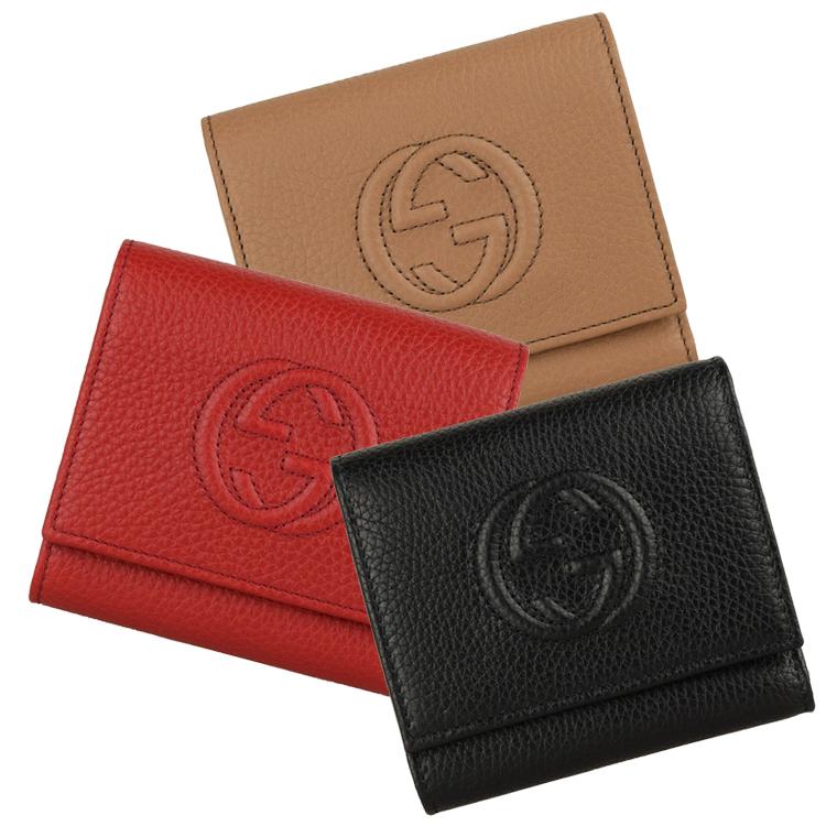 GUCCI（グッチ） 財布 三つ折り SOHO ソーホー ミニ コンパクト