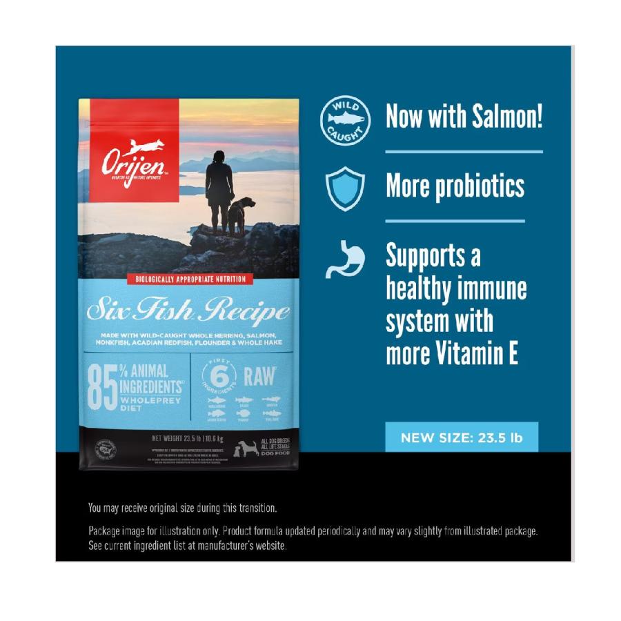 ORIJEN（オリジン） シックス フィッシュ ドッグフード 10.6kg