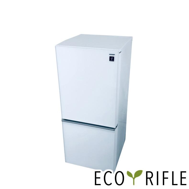 SHARP プラズマクラスター搭載 冷蔵庫 SJ-GD14C-W シャープ