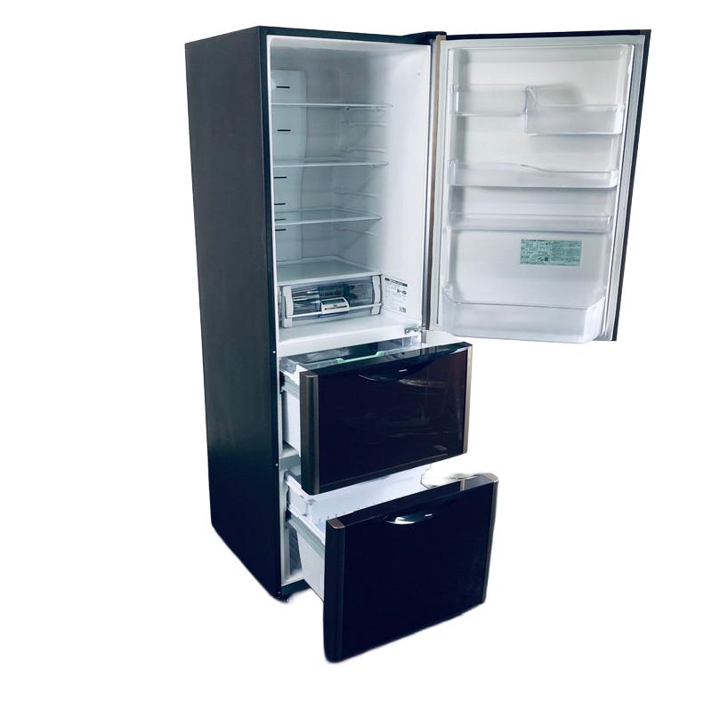 日立（HITACHI） 冷蔵庫 中古 HITACHI R-S3800GV(XT) 2017年製 3ドア