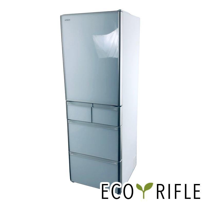 シルバー冷蔵庫 4段棚 中型 451L 2017年製 シルバー冷蔵庫 4段棚 中型