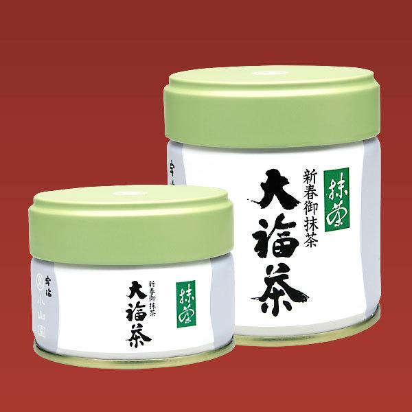 抹茶 宇治 丸久小山園 大福茶 20g 缶 専用箱付 年始迄の期間 限定抹茶