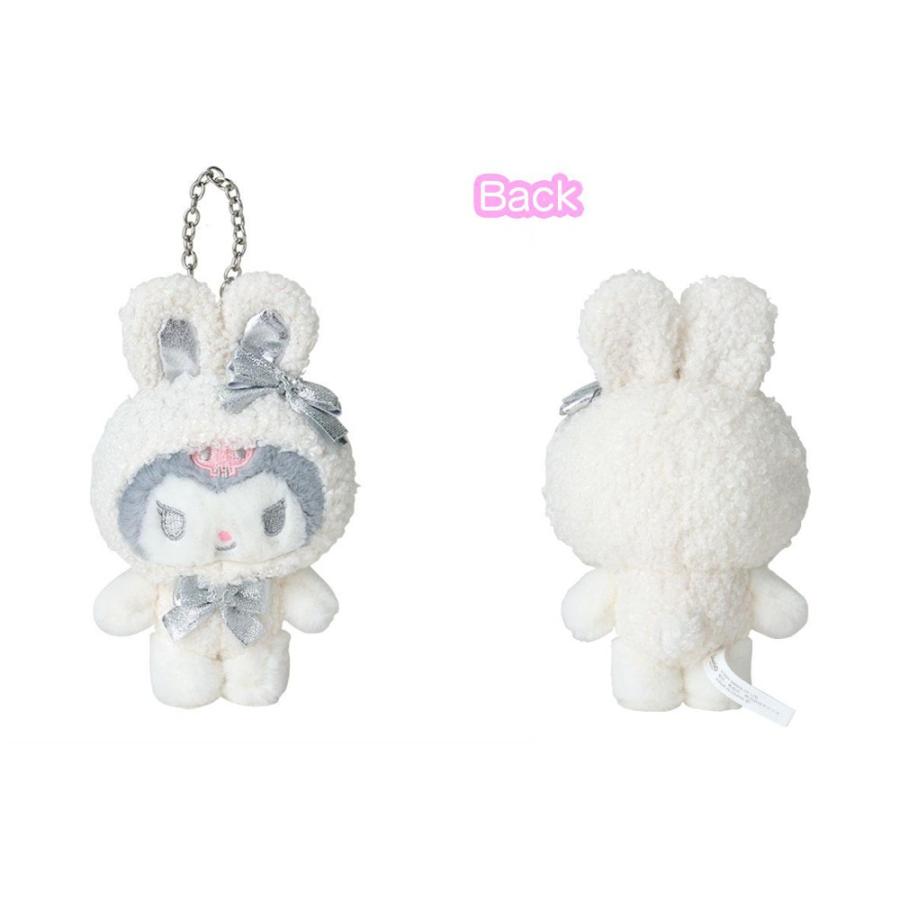 サンリオ マスコットチャーム ふわふわスノーラビット マスコット