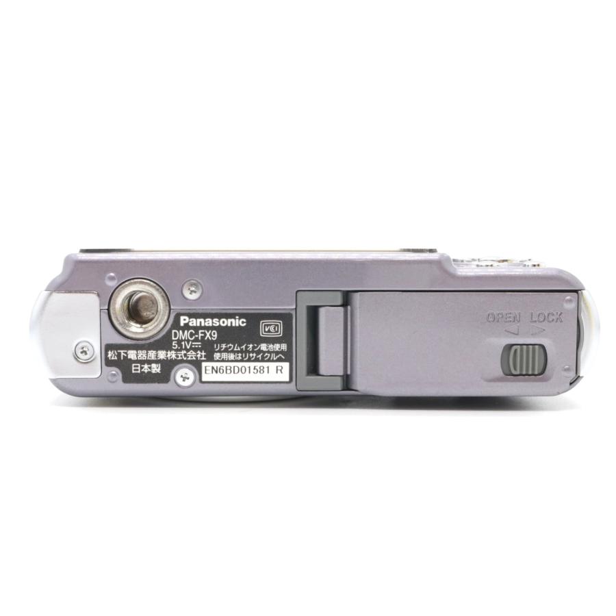 美品》 コンパクトカメラ Panasonic LUMIX DMC-FX9 モーブグレー k2832