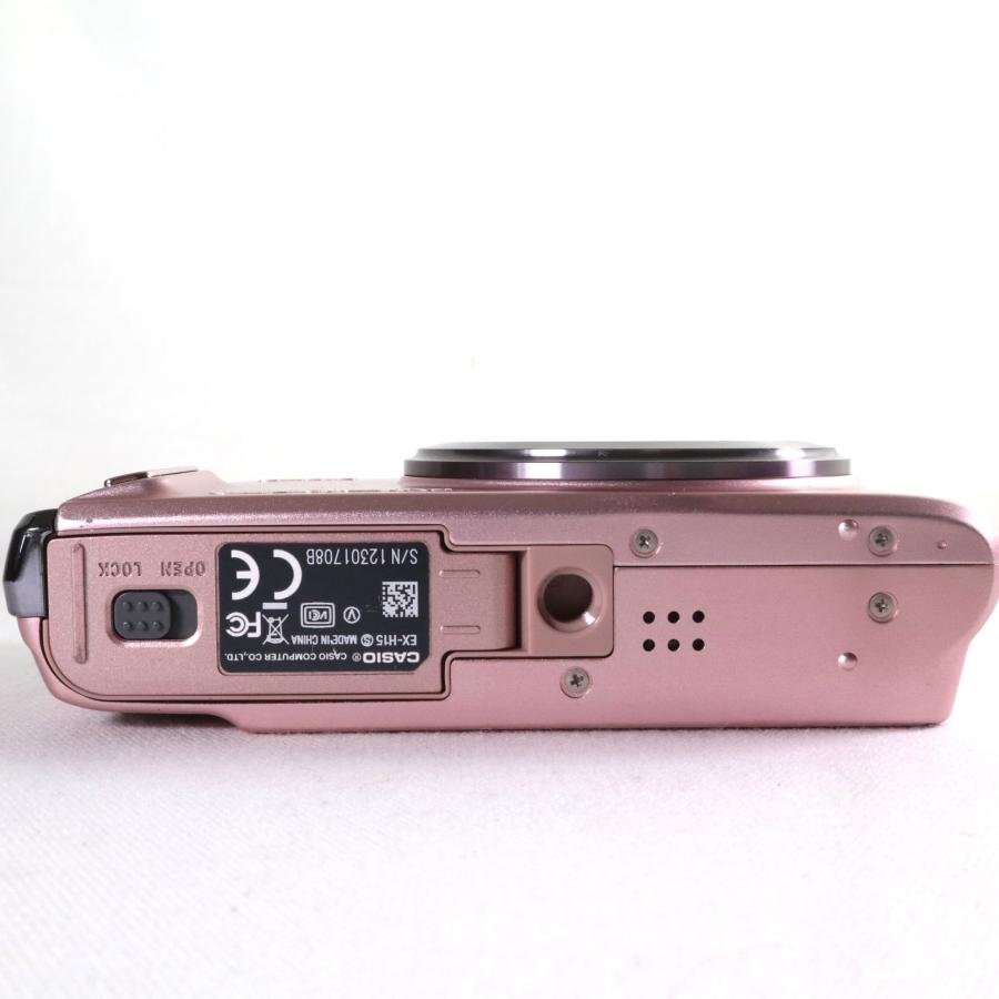 CASIO EXILIM デジカメ EX-H15 ピンク 美品 EXILIM 【中古】Casio