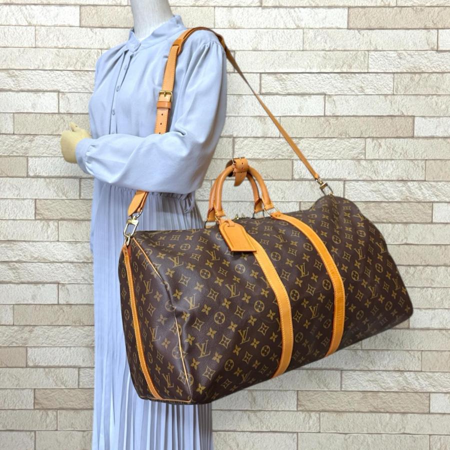 LOUIS VUITTON（ルイ・ヴィトン） キーポル55バンドリエール ボストン