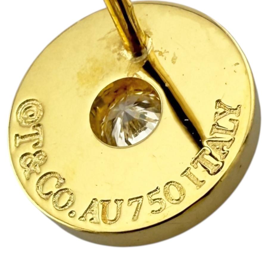 TIFFANY&Co.（ティファニー） 1837サークル ピアス 18金 K18イエロー