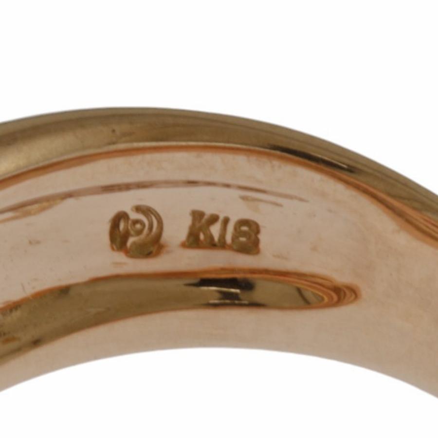 リング 指輪 14号 18金 K18ピンクゴールド レディース 中古 美品 : R&K