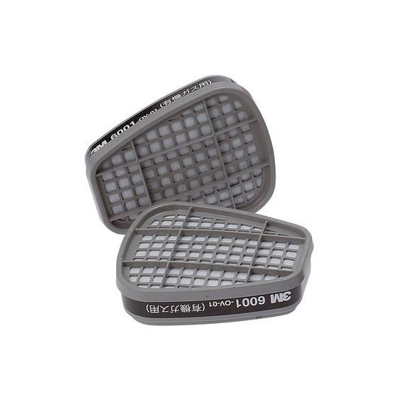 吸収缶 6001 有機ガス用 2個1組 3M（スリーエム） 6000シリーズ面体用