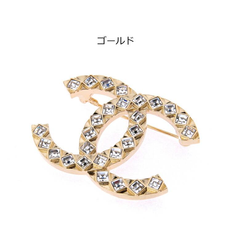 CHANEL（シャネル） ココマーク ブローチ CCマーク ラインストーン