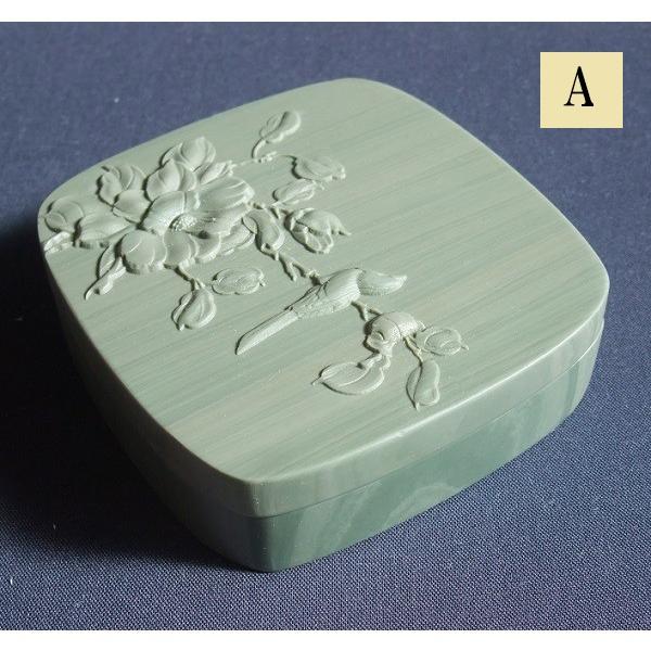 硯 松花江緑石硯 4吋 すずり 墨池 唐硯 : 書道用品 緑風店 - 通販