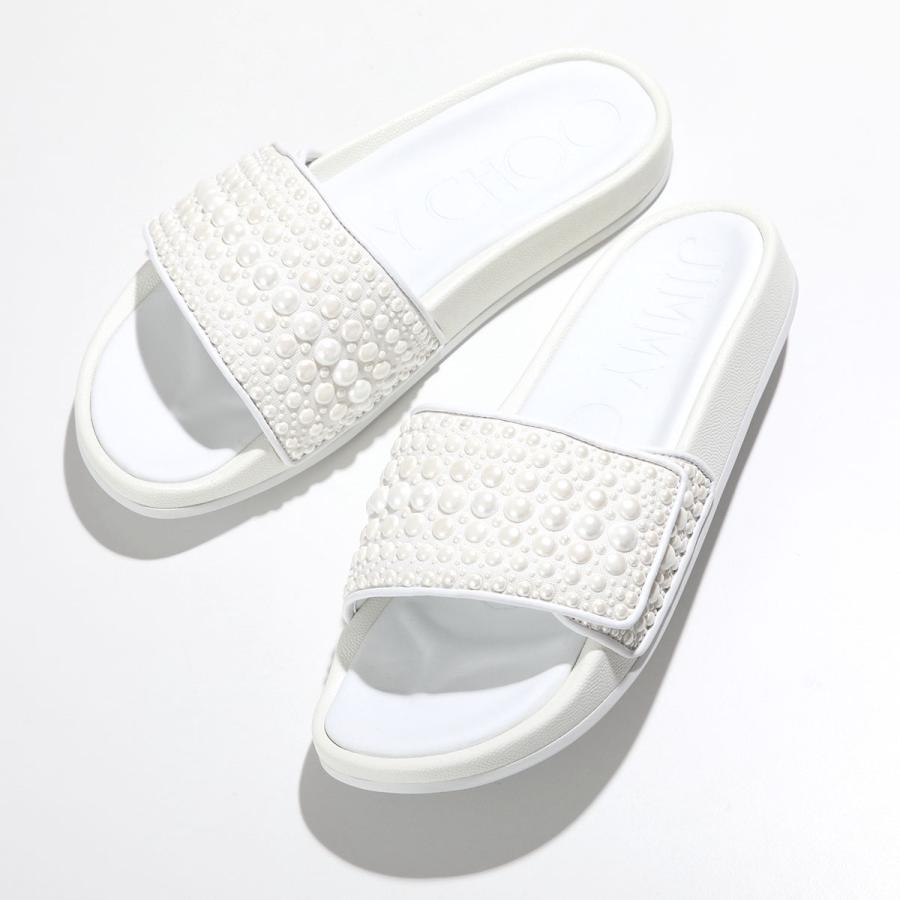 JIMMY CHOO（ジミーチュウ） スライド サンダル FITZ/F ZWY レディース