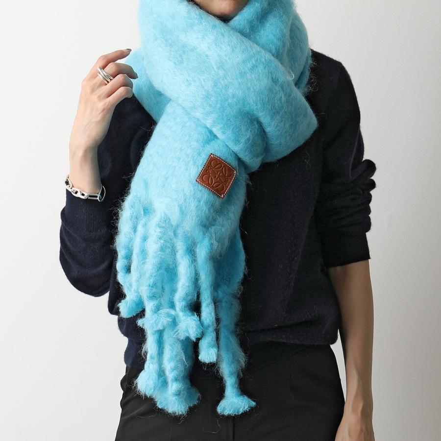 LOEWE ロエベ マフラー モヘア グリーン限定品 ストール 小物 楽天市場