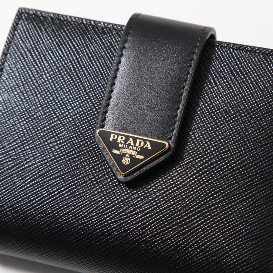 PRADA（プラダ） 二つ折り財布 1MV204 2DYG レディース サフィアーノ