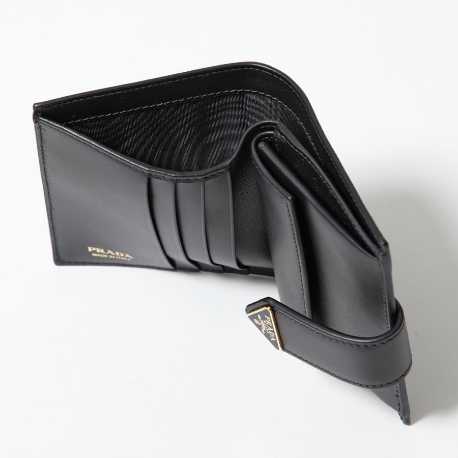 PRADA（プラダ） 二つ折り財布 1MV204 2DYG レディース サフィアーノ