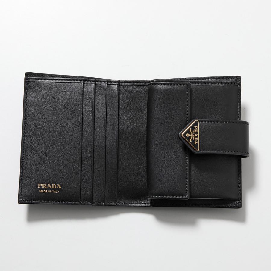 PRADA（プラダ） 二つ折り財布 1MV204 2DYG レディース サフィアーノ