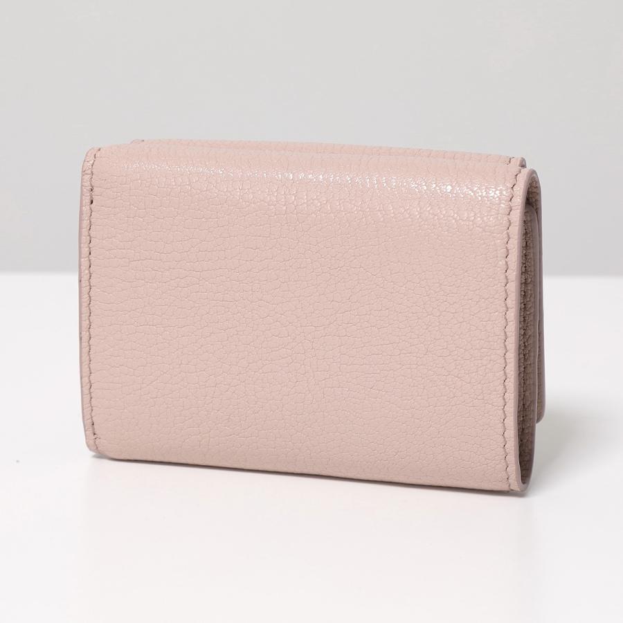 miu miu（ミュウミュウ） 三つ折り財布 MADRAS マドラス 5MH021 2F3R