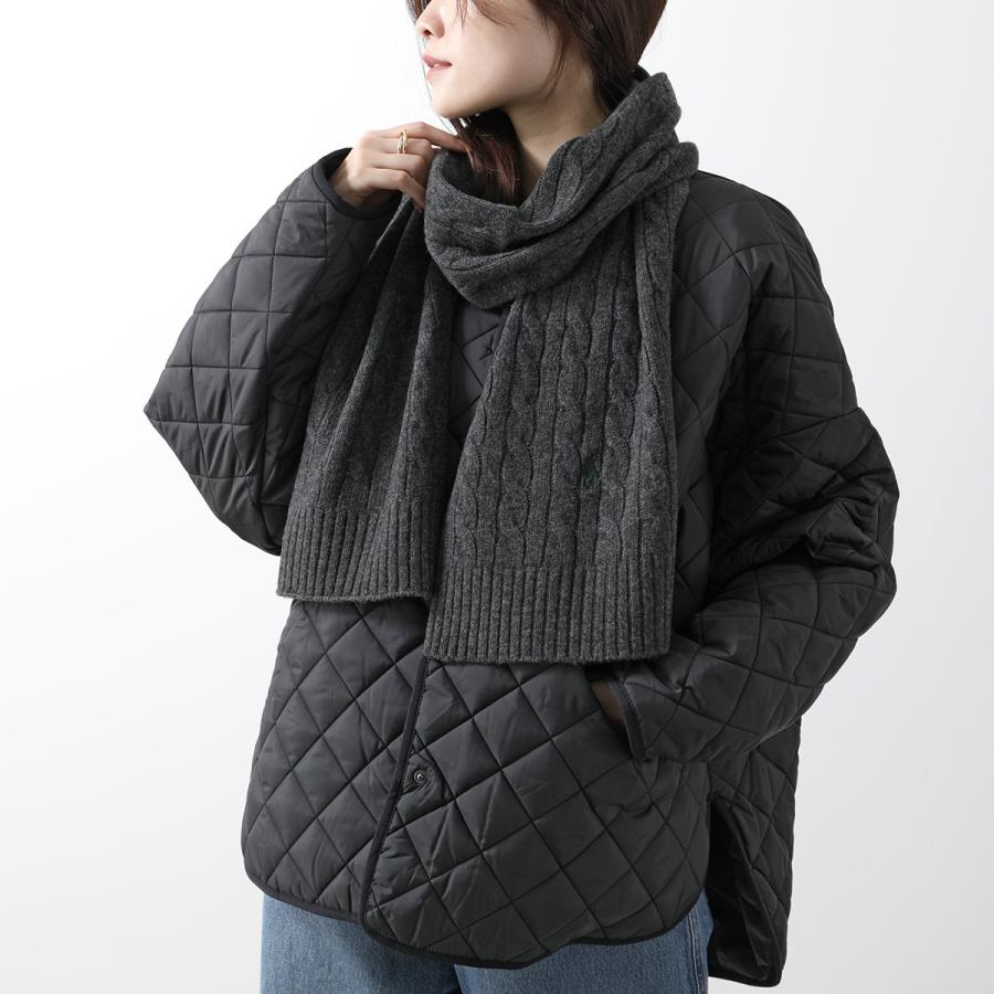 Polo Ralph Lauren マフラー グレー/ネイビー O/S ラルフローレン