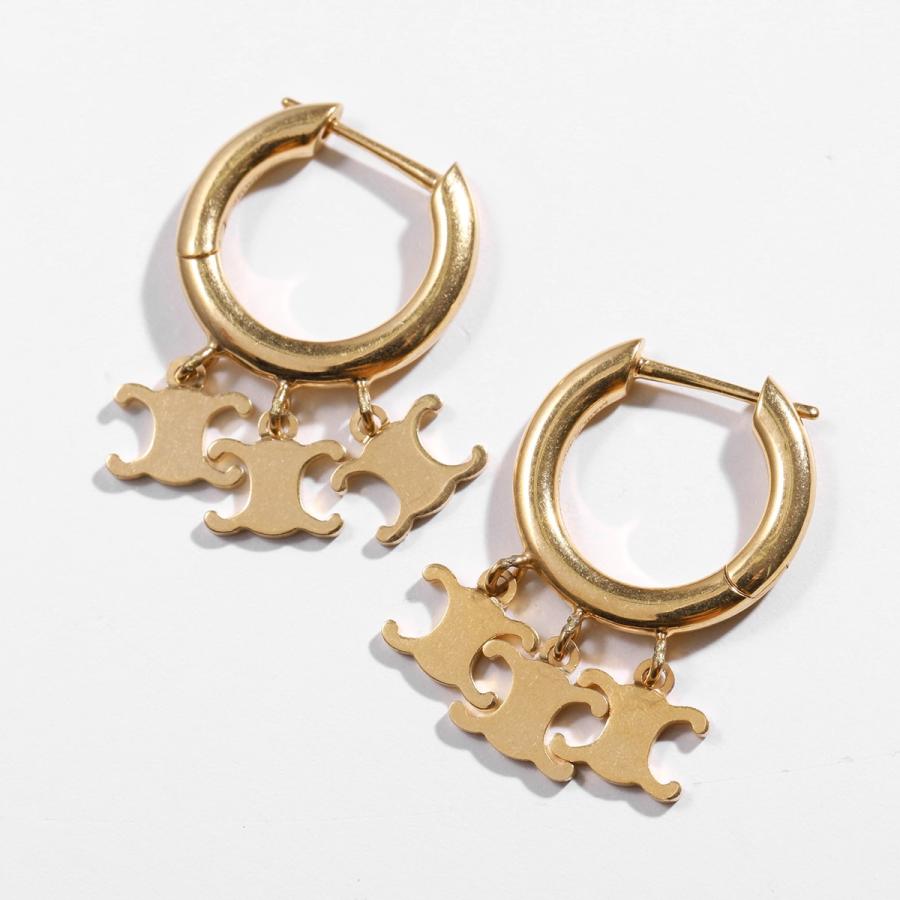 CELINE（セリーヌ） フープピアス 460GA6BRA.35OR レディース