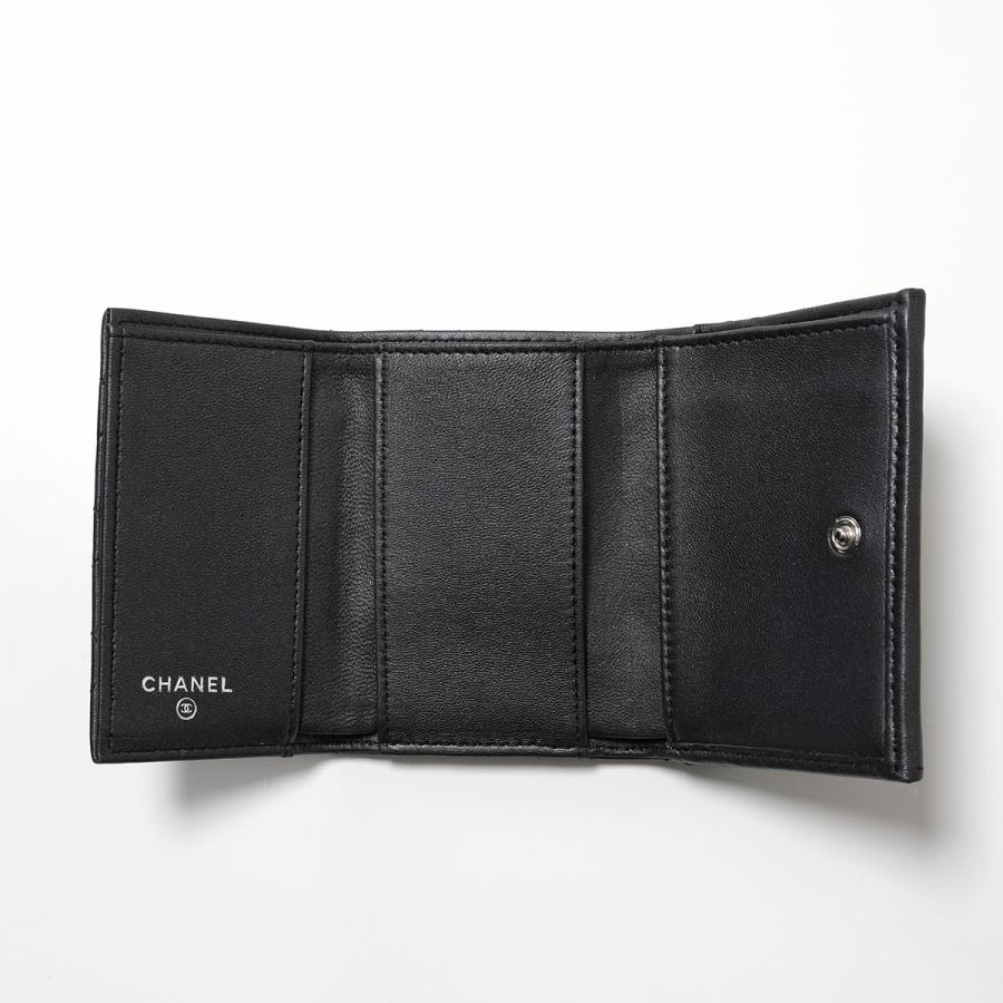 CHANEL（シャネル） 三つ折り財布 SO BLACK ソーブラック AP0230