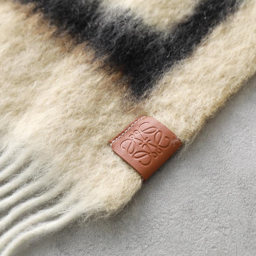 LOEWE（ロエベ） マフラー F811257X03 レディース モヘア ウール ロゴ