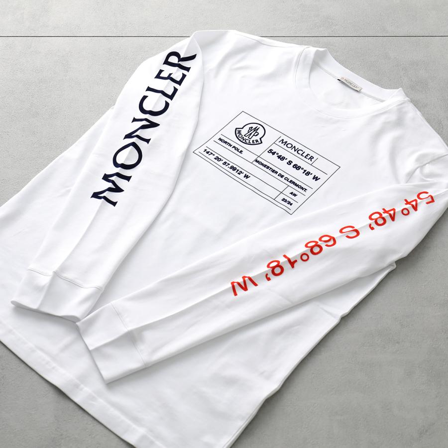 MONCLER（モンクレール） 長袖Tシャツ 8D00006 89A7G メンズ ロング