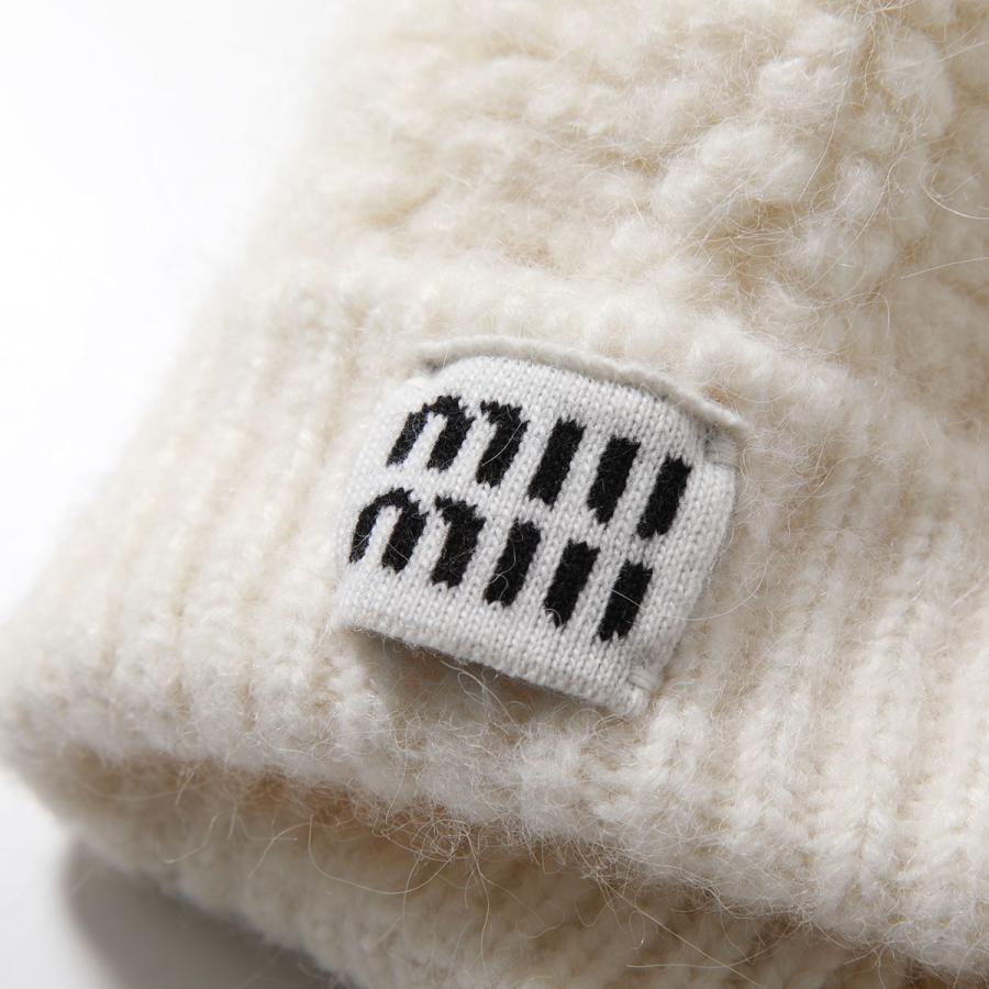 miu miu（ミュウミュウ） ニット帽 5HC327 2CNN レディース ビーニー