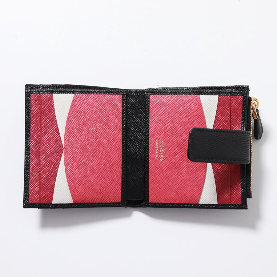 PRADA（プラダ） 二つ折り財布 1ML047 QWA 1ML047 ZLPレディース