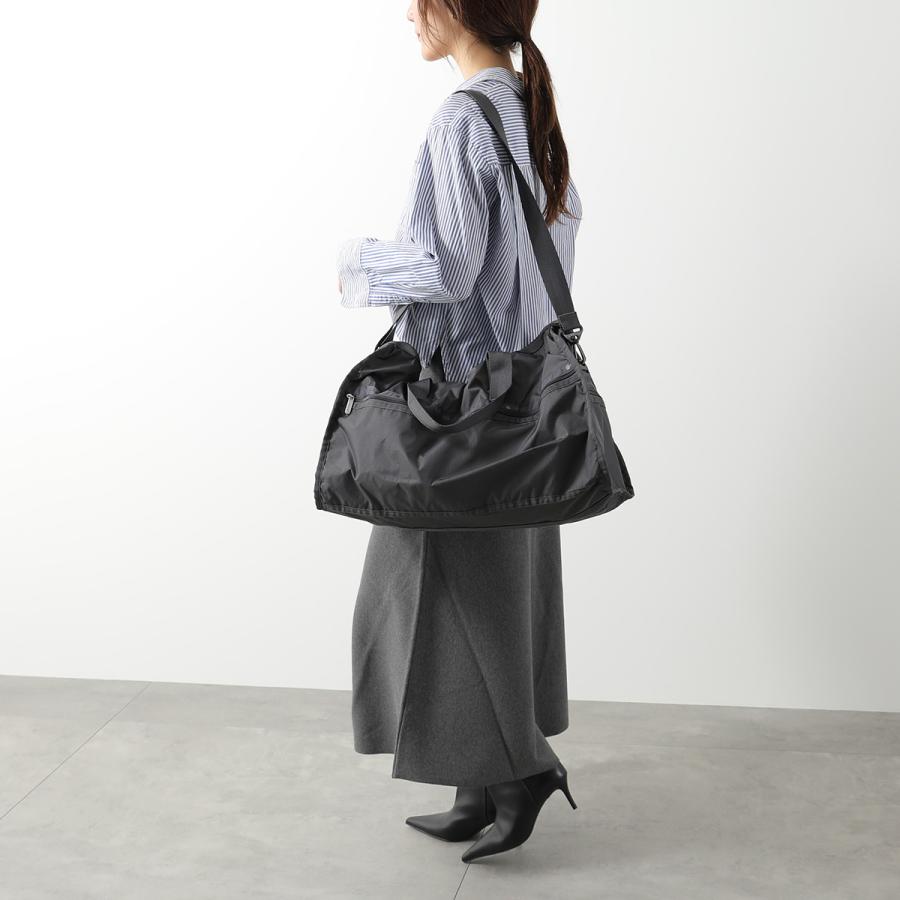 良品】レスポートサック 黒 ナイロンボストンバッグ 軽量 大容量